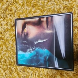 Framed Art Print with Mysterious Portrait